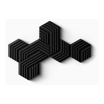 Elgato Wave Panels - Starter Kit (Black) Pannelli fonoassorbenti