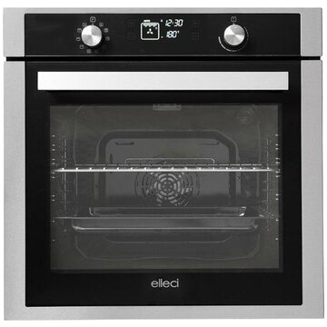 Elleci Plano Plus Inox 78 L 2300 W A+ Nero, Acciaio inossidabile