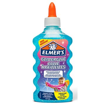 Elmers Elmer's Colla liquida glitterata blu