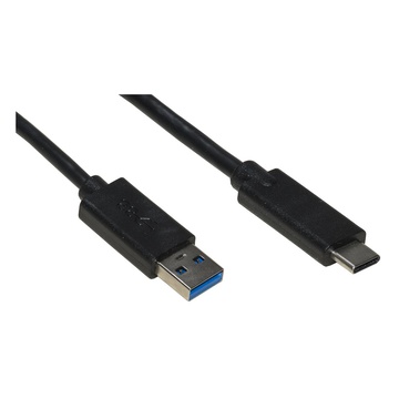 Link accessori lkc3018 cavo usb 1,8 m usb 3.2 usb a usb c nero