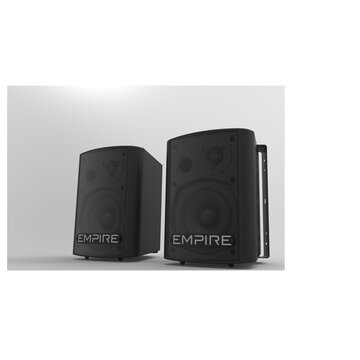 Empire Media HS.W200B 2-vie Nero Cablato 100 W