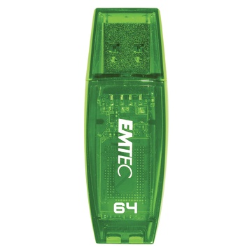 EMTEC 64GB USB 2.0 Capacity Verde