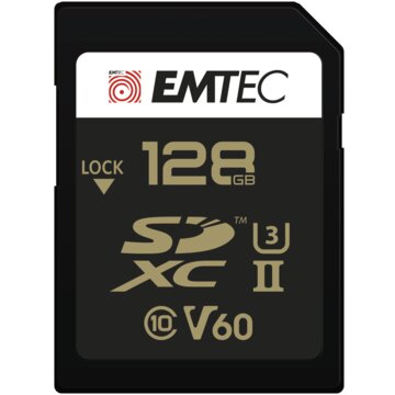 EMTEC ECMSD128GUHS2V60 128GB UHS-II U3 V60 SpeedIN Pro+