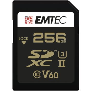 Ecmsd256guhs2v60 memoria flash 256 gb sdxc uhs-ii classe 2