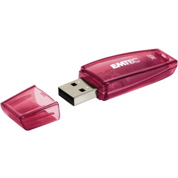 Pendrive 16gb emtec c410 color mix usb 2.0 orange