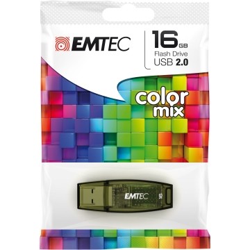 EMTEC Pendrive 16GB EMTEC C410 Color Mix USB 2.0 orange