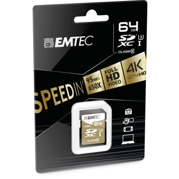EMTEC 64GB SDHC CL.10 Speedin 85Mb/85Mb U3
