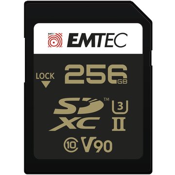 EMTEC SpeedIN Pro+ 256 GB SDXC UHS-II Classe 10 V90 U3