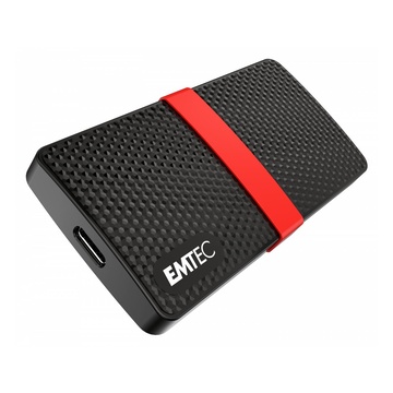 EMTEC X200 256 GB SATA III Nero, Rosso