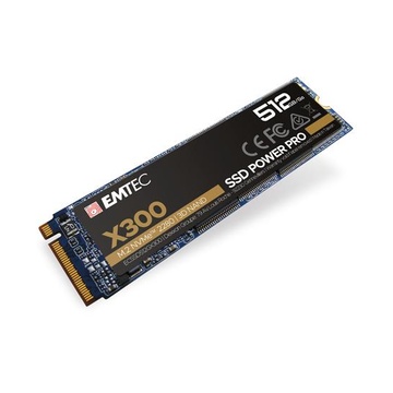 EMTEC X300 M.2 512 GB PCI Express 3.0 3D NAND NVMe