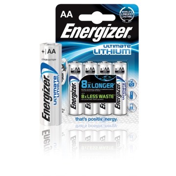 Energizer 1x4 ENERGIZER Ultimate Lithium Mignon AA 1,5V