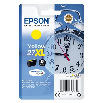 Epson Alarm clock Cartuccia Sveglia Giallo Inchiostri DURABrite Ultra 27XL