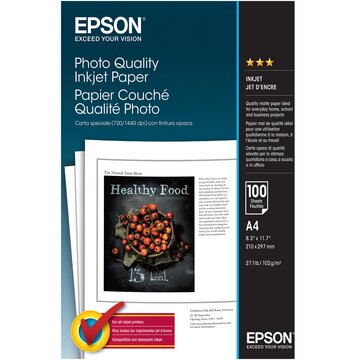 Epson C13S041061 Photo Quality Ink Jet Paper 21x27cm