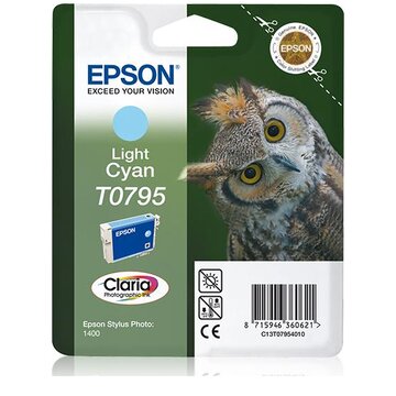 Epson Claria Ink Cartridge Light Cyan T0795
