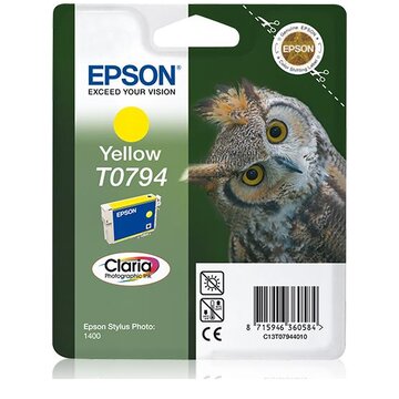Epson Claria Ink Cartridge Yellow T0794