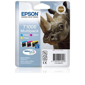Epson Rinoceronte T1006 Ciano/Magenta/Giallo