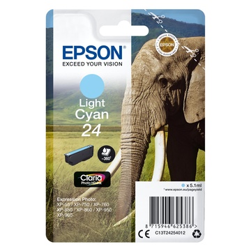 Epson Elephant Cartuccia Ciano Chiaro