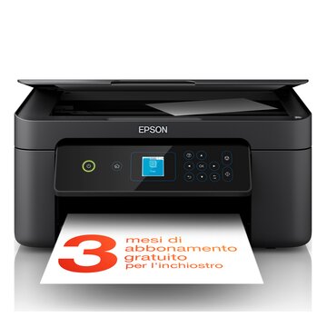 Epson Expression Home XP-3205 stampante multifunzione A4 getto d'inchiostro, stampa, copia, scansione, Display LCD 3.7cm, WiFi Direct, Stampa mobile, 3 mesi di inchiostro incluso con ReadyPrint