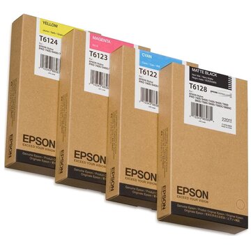 Epson Giallo - Yellow T 612 220 ml T 6124