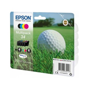 Epson Multipack 4-Colours 34 DURABrite Ultra Ink
