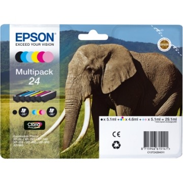 Epson Multipack Claria Photo HD BK/C/M/Y/LC/LM T 242 T 2428