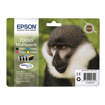 Epson MultiPack T0895 contenente n.4 cartucce inchi