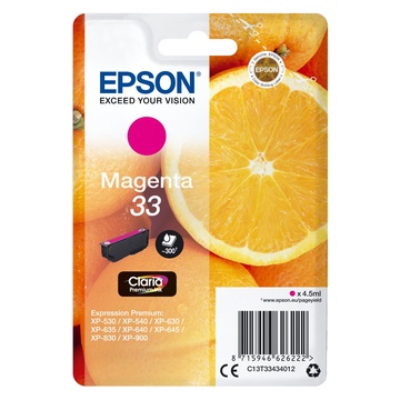 Oranges cartuccia magenta t33 claria premium