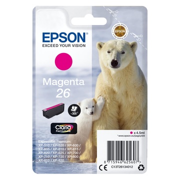 Polar bear cartuccia magenta