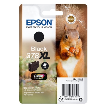 Epson Singlepack Nero 378XL Claria Photo HD