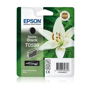 Epson UltraChrome K3 Ink Cartridge Matte Black T0598