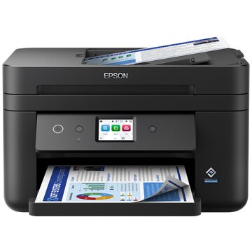 Workforce wf-2965dwf stampante multifunzione a4 inkjet (stampa, scansione, copia), display lcd 6,1 cm, usb, wi-fi direct, 3 mesi di inchiostro incluso con readyprint