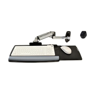 ERGOTRON LX Wall Mount Keyboard Arm Argento