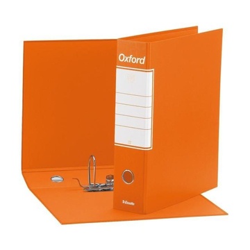 Esselte Registratore Oxford Protocollo Dorso 8 cm Arancio