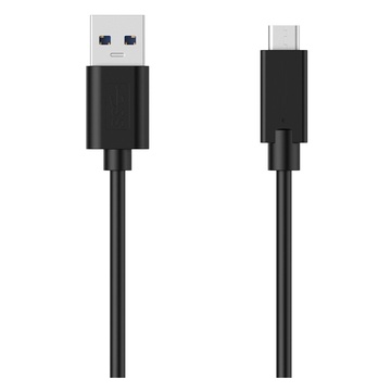 EWENT EC1043 cavo USB 1,8 m USB 3.2 Gen 1 USB A a USB C Nero