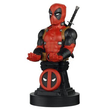 Exg cable guys - deadpool supporto attivo telefono cellulare/smartphone, telecomando nero, marrone, rosso