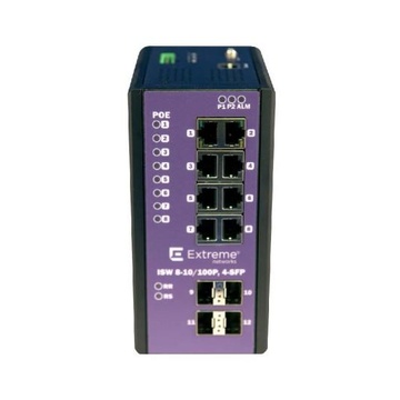 Networks 16802 gestito l2 fast ethernet nero, lillà poe