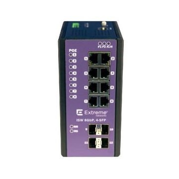 Networks 16804 gestito l2 gigabit ethernet nero, lillà poe