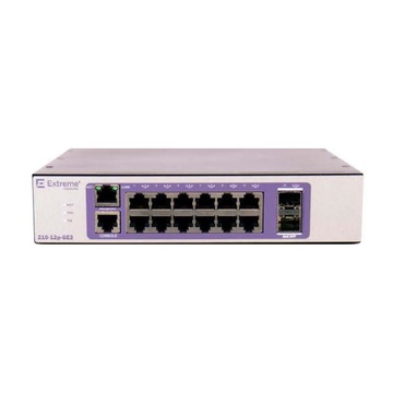 EXTREME Networks 210-12P-GE2 Gestito L2 Gigabit Ethernet PoE