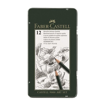 Faber Castell Castell 9000 Matite di grafite 12 gradazioni