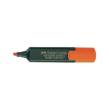 Faber Castell Faber-Castell evidenziatore 1 pezzo Arancione Punta smussata