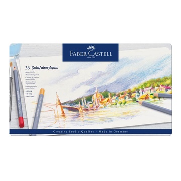 Faber Castell Faber-Castell Goldfaber Aqua pastello colorato 36 pezzo(i) Multicolore