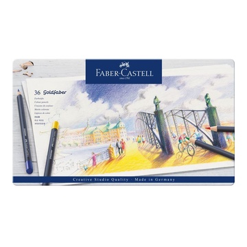 Faber Castell Faber-Castell Goldfaber Metal pastello colorato 36 pezzo(i) Multicolore