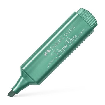 Faber-castell textliner 46 evidenziatore 1 pz verde metallizato