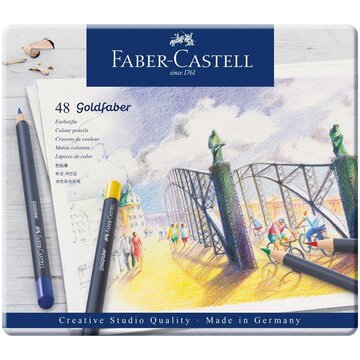 Faber Castell Goldfaber Metal Multicolore 48 pz