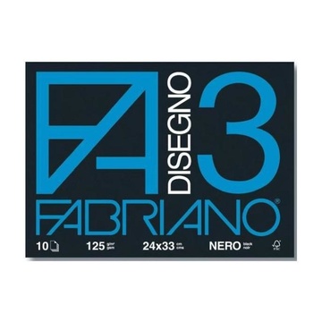 FABRIANO 04001017 carta inkjet 330x240 mm Nero