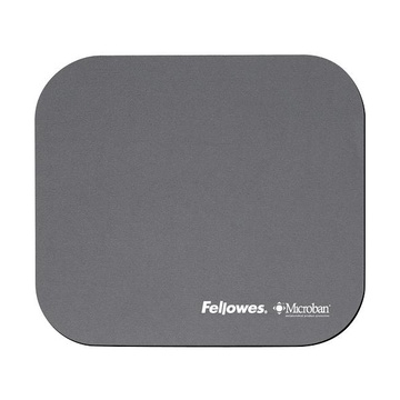 Fellowes Microban Mouse Pad Silver Argento
