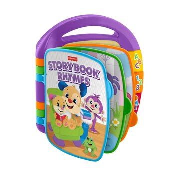 Fisher Price Libro delle Canzoncine Ridi e Impara Libricino per Imparare Parole, Lettere e Numeri; 6+ Mesi