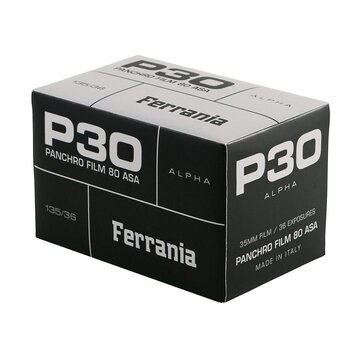 Ferrania p30 pellicola bianco e nero 80asa 35mm 36 pose