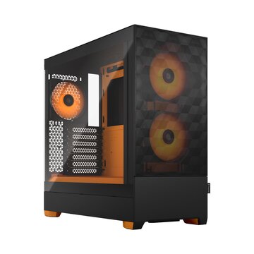 Pop air rgb atx arancione orange tg clear tint