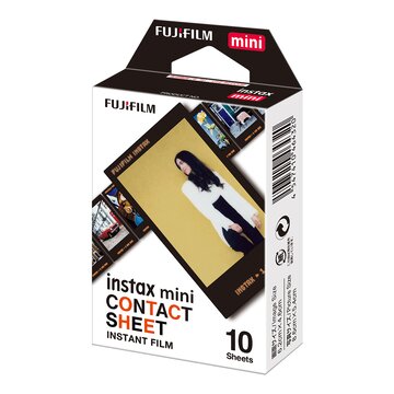 Instax mini contact sheet film nero